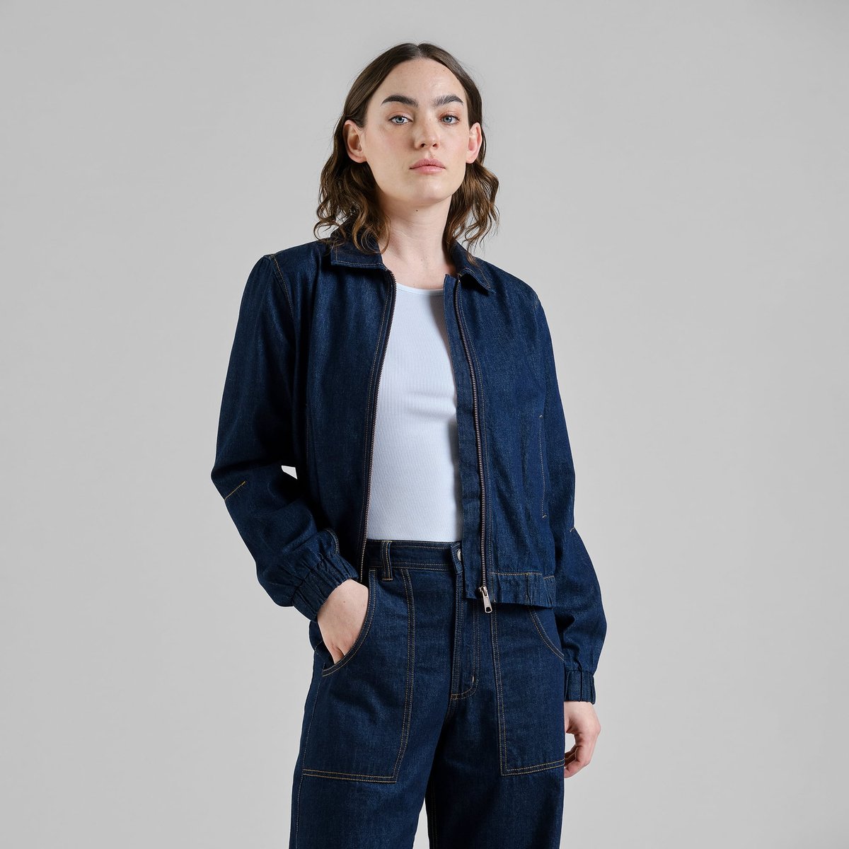 Jacket Sunna Denim Dark Blue