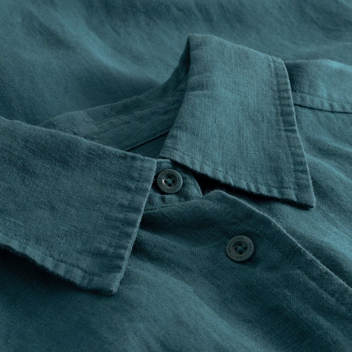 Shirt Dress Ripa Linen Mediterranea Green