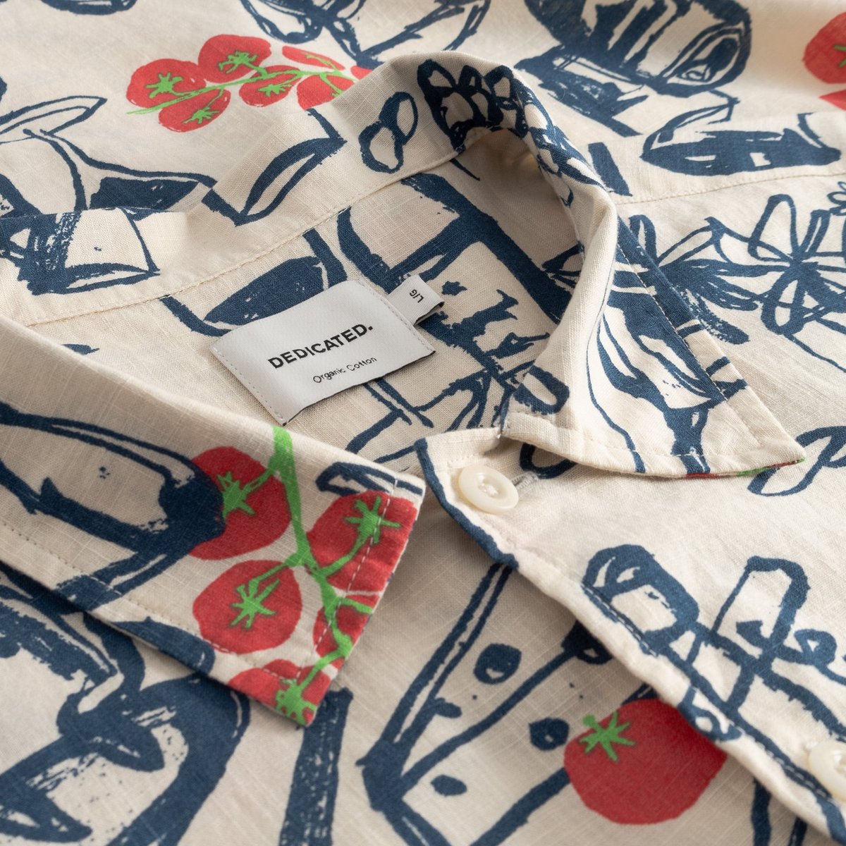 Shirt Brantevik Dinner Time Blue