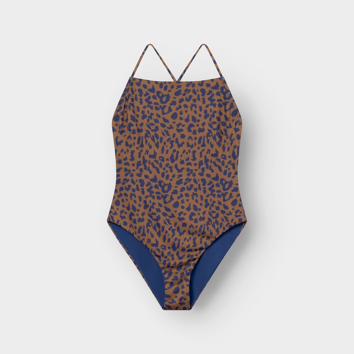 Swimsuit Vinterviken Leopard Light Brown