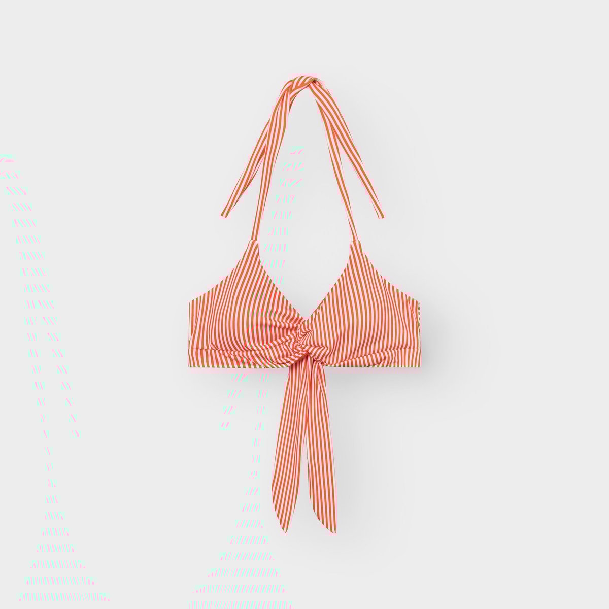 Bikini Top Gullholma Thin Stripe Grenadine Red