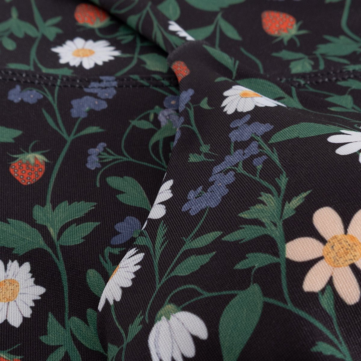 Bikini Top Gullholma Strawberry Field Black