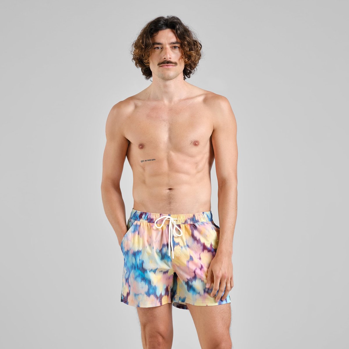 Swim Shorts Birka Ikat Field Multi Color