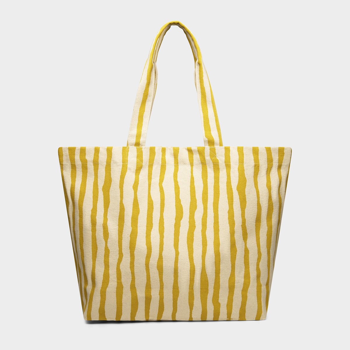 Beach Bag Sundre Ripped Lines Mango Yellow