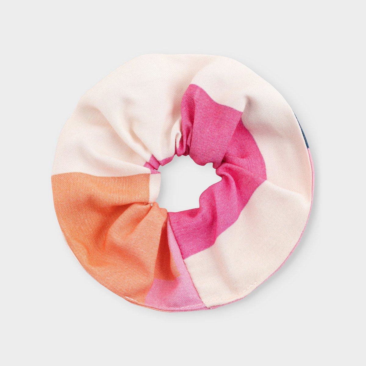 Scrunchie Abstract Block Multi Color