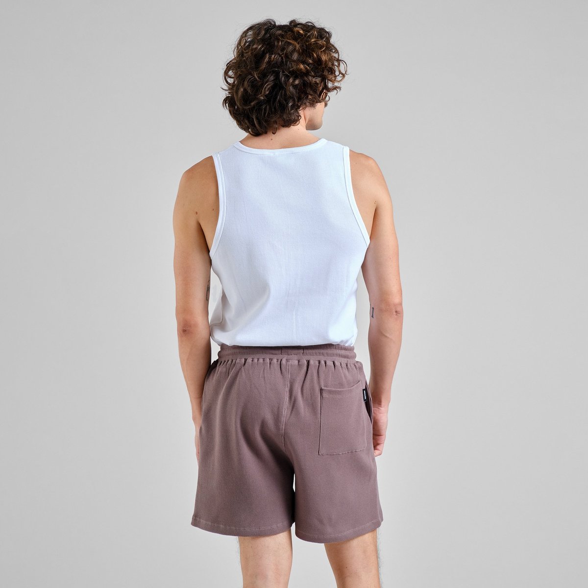 Shorts Essingen Waffle Sparrow Brown