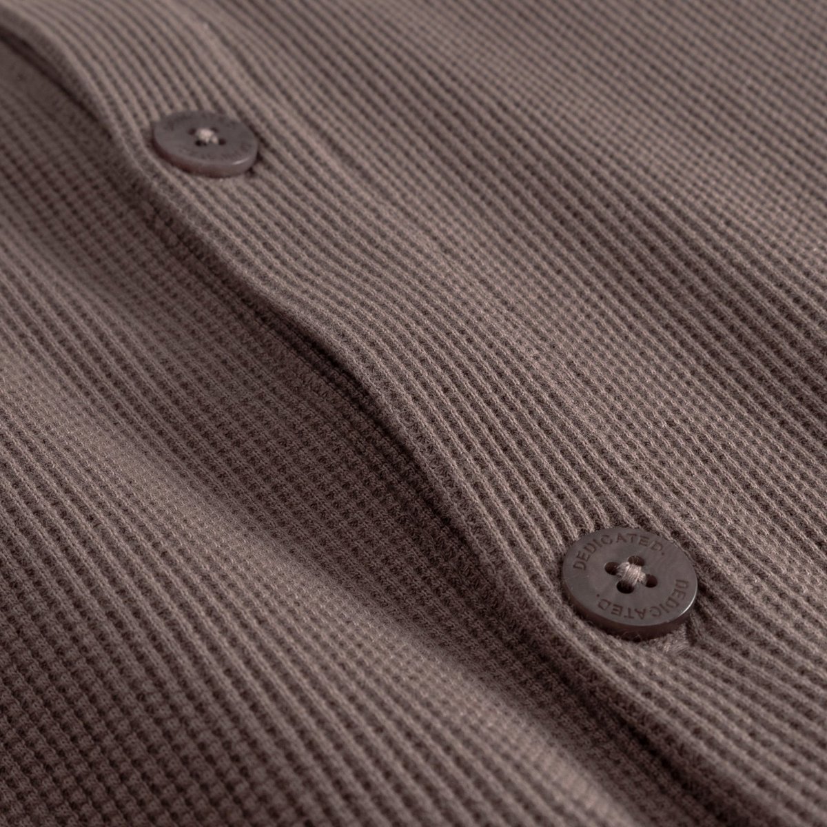 Shirt Falkvik Waffle Sparrow Brown