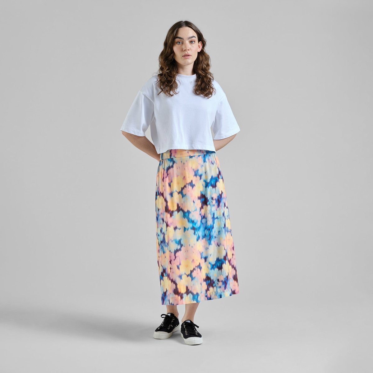 Skirt Viken Ikat Field Multi Color