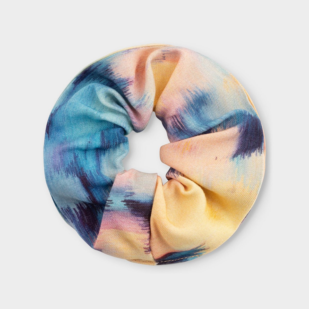 Scrunchie Ikat Field Multi Color