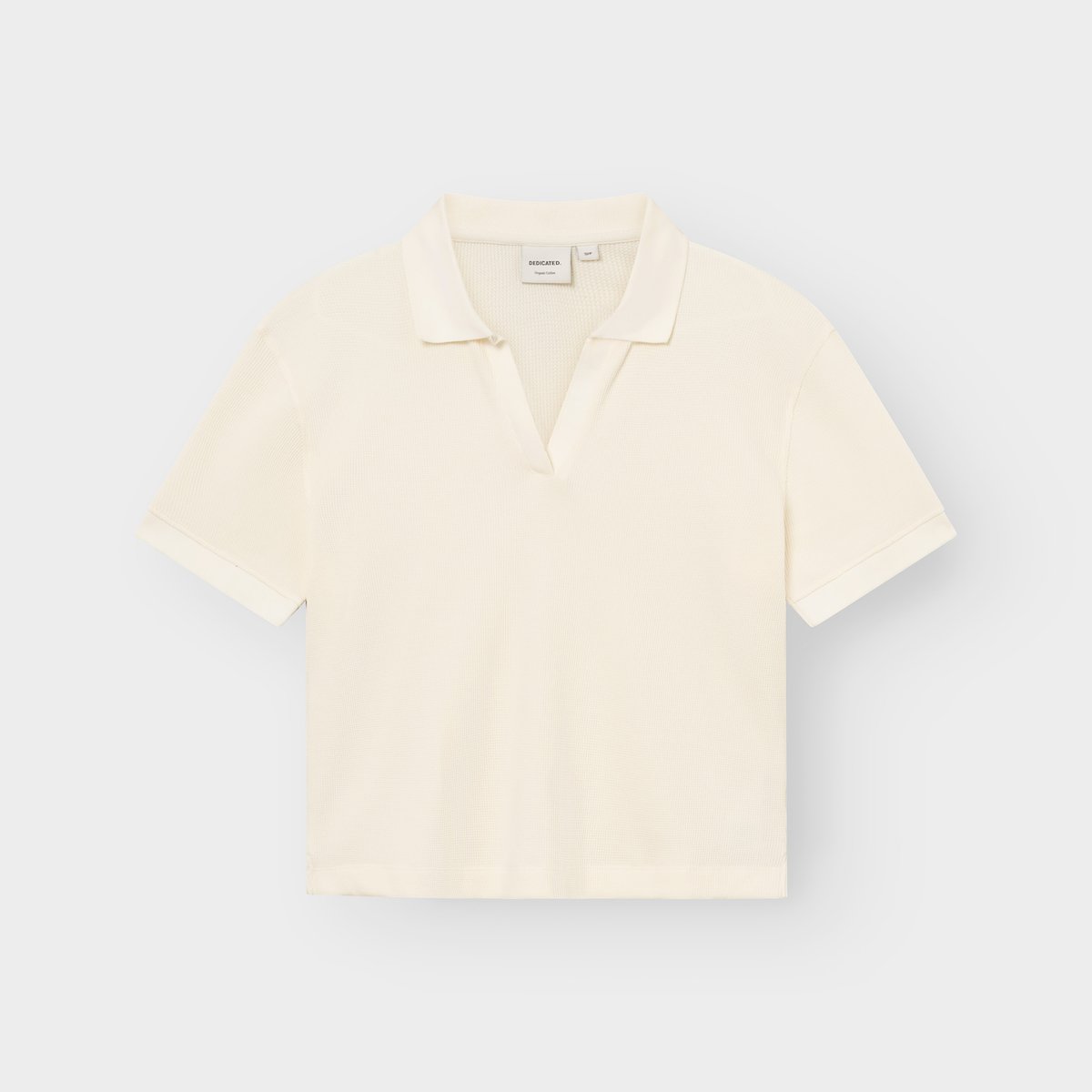 Top Nykil Waffle Off-White