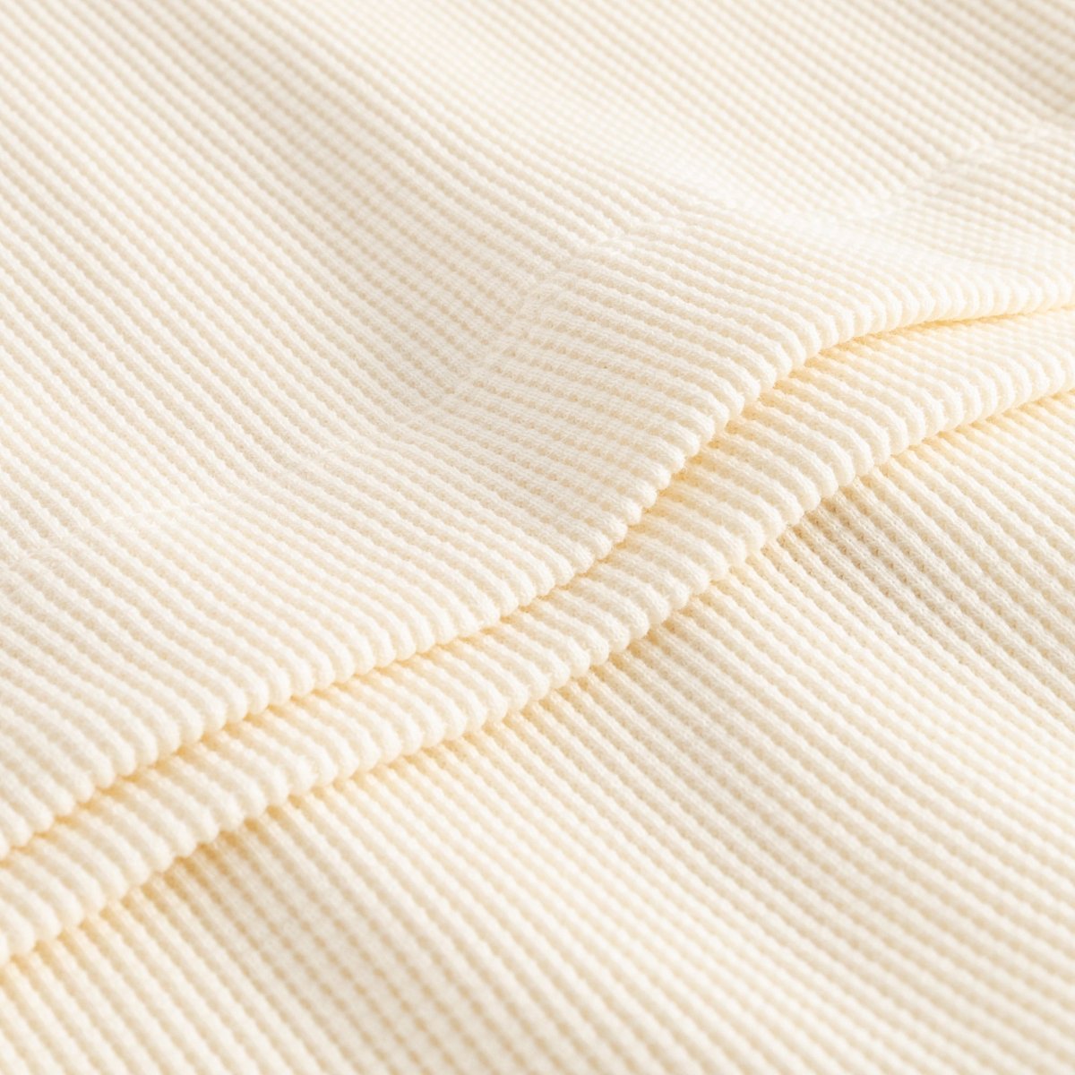 Top Nykil Waffle Off-White