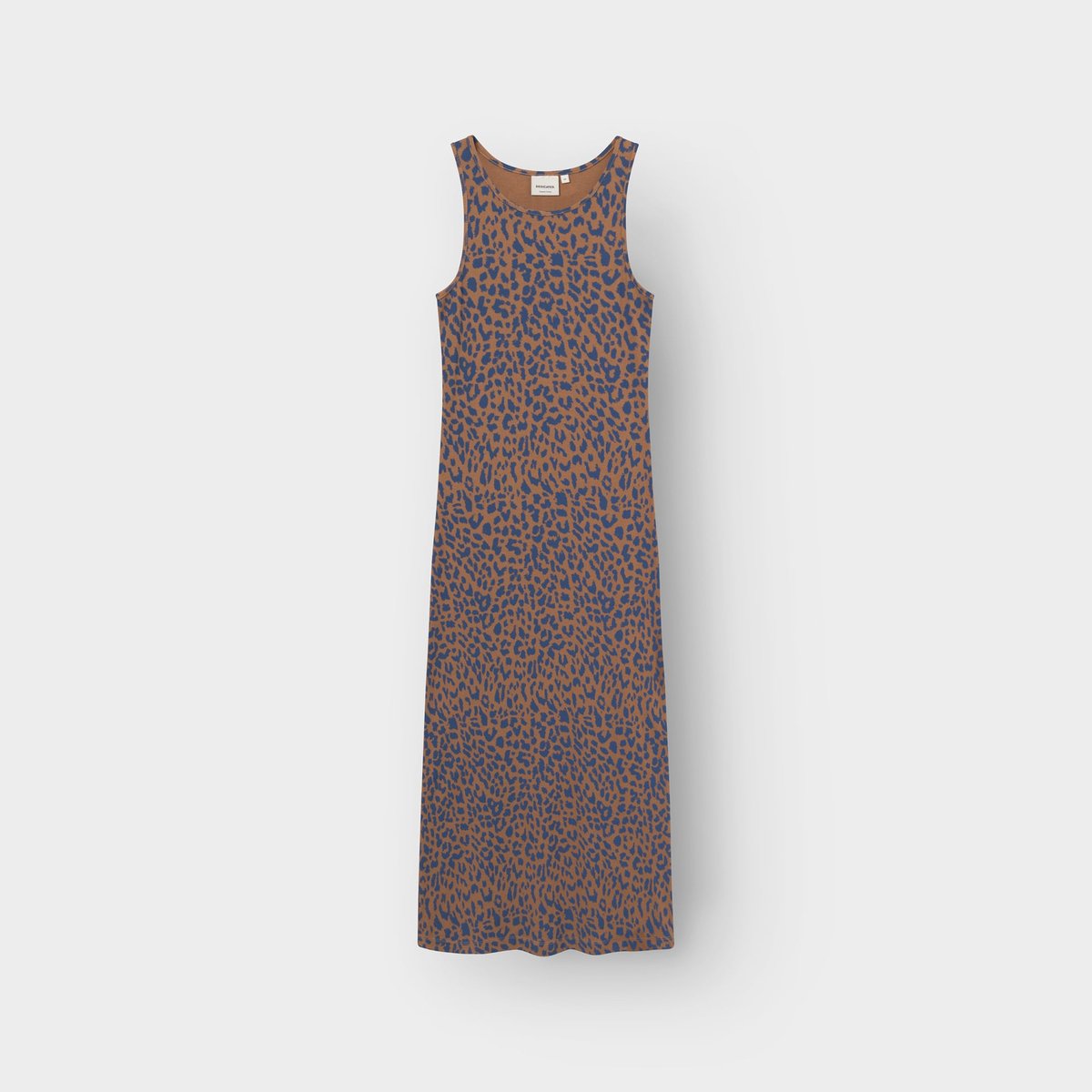 Rib Dress Motala Leopard Light Brown