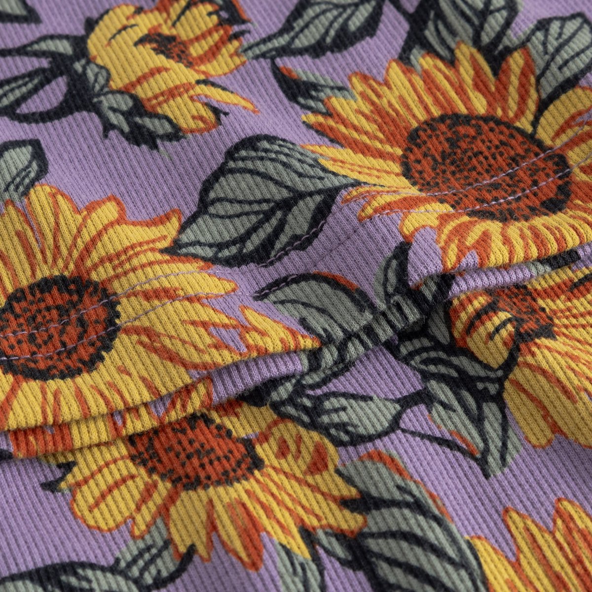 Rib Top Valdermarsvik Sunflower Haze Purple