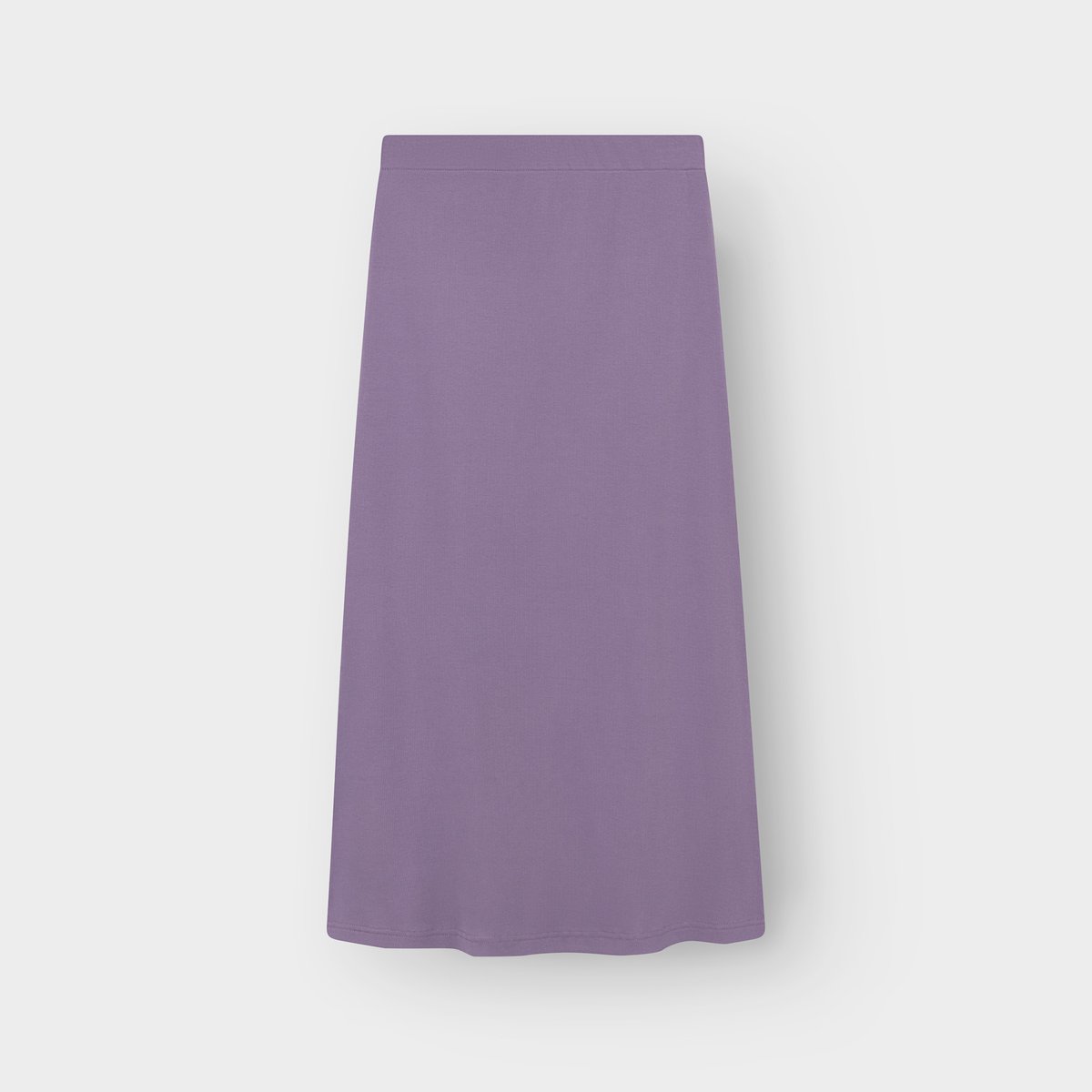Rib Skirt Kvarnvik Haze Purple