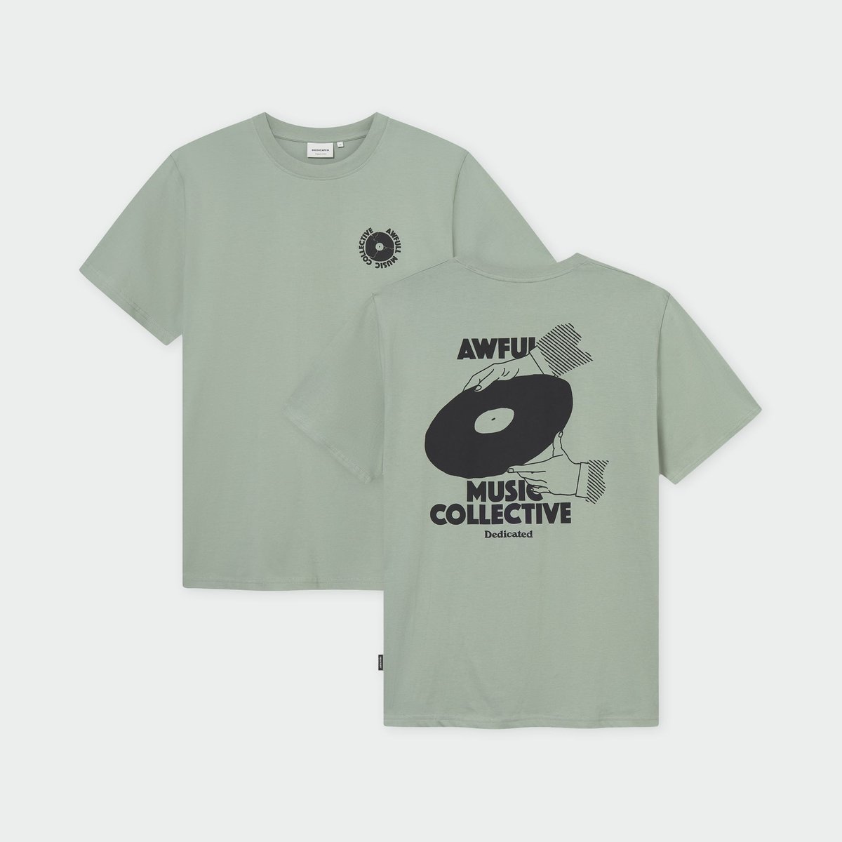 T-shirt Stockholm Awful Music Iceberg Green