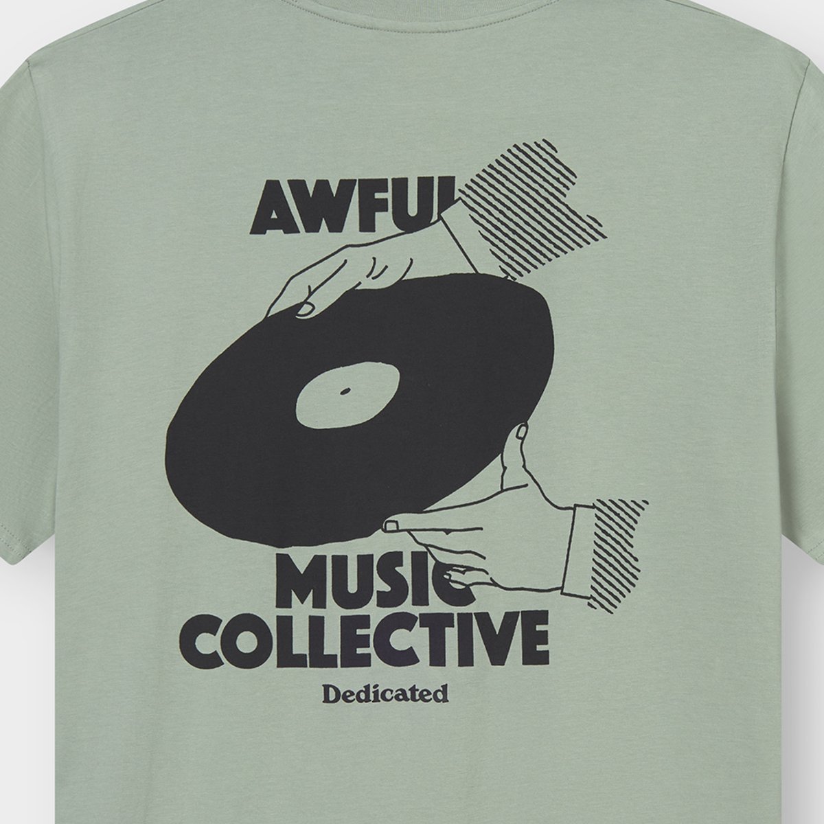 T-shirt Stockholm Awful Music Iceberg Green