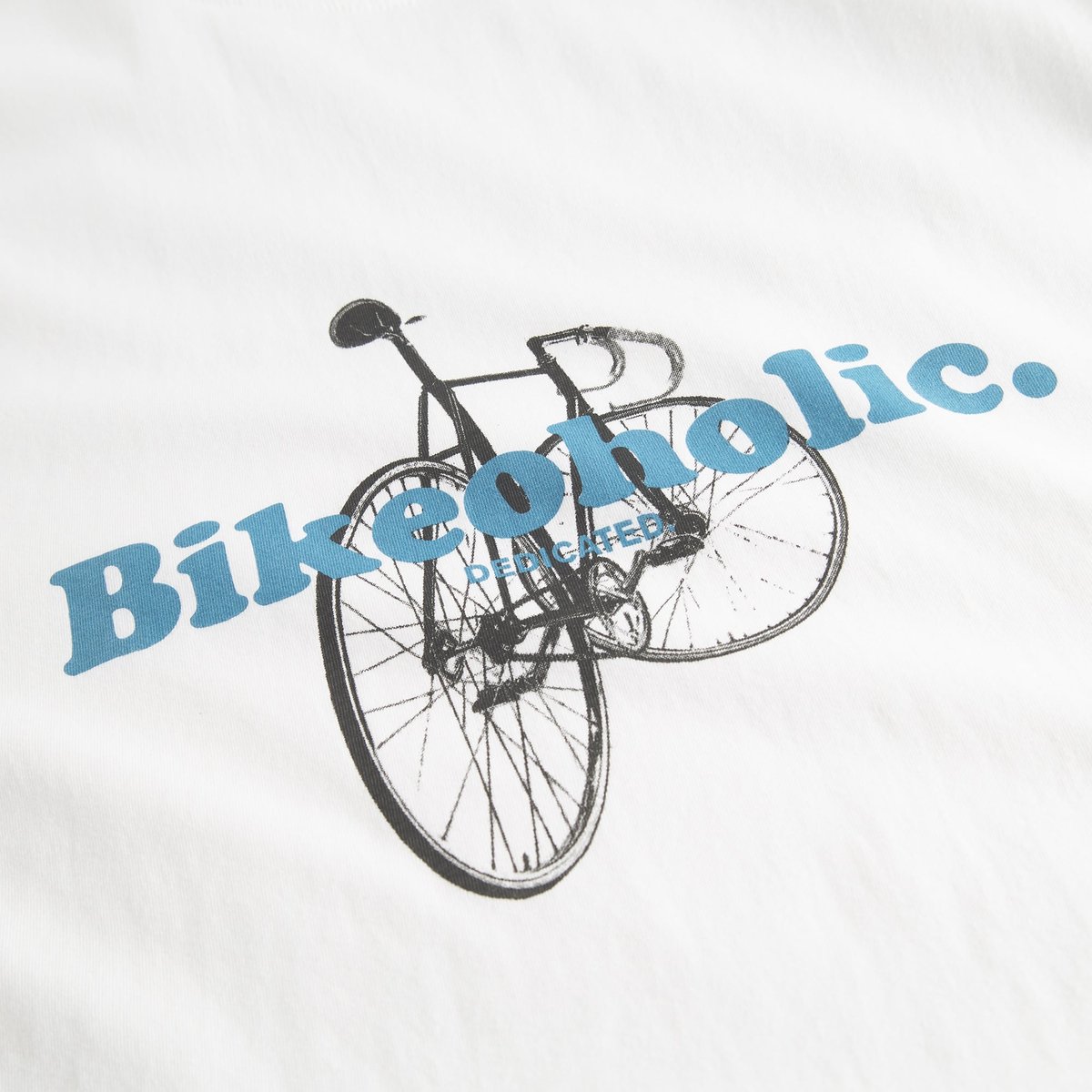 T-shirt Stockholm Bikeoholic White