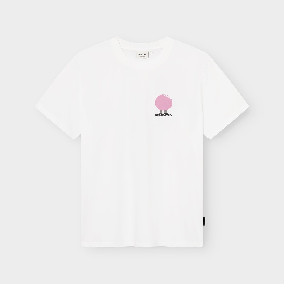 T-shirt Stockholm Bubblegum Champ White