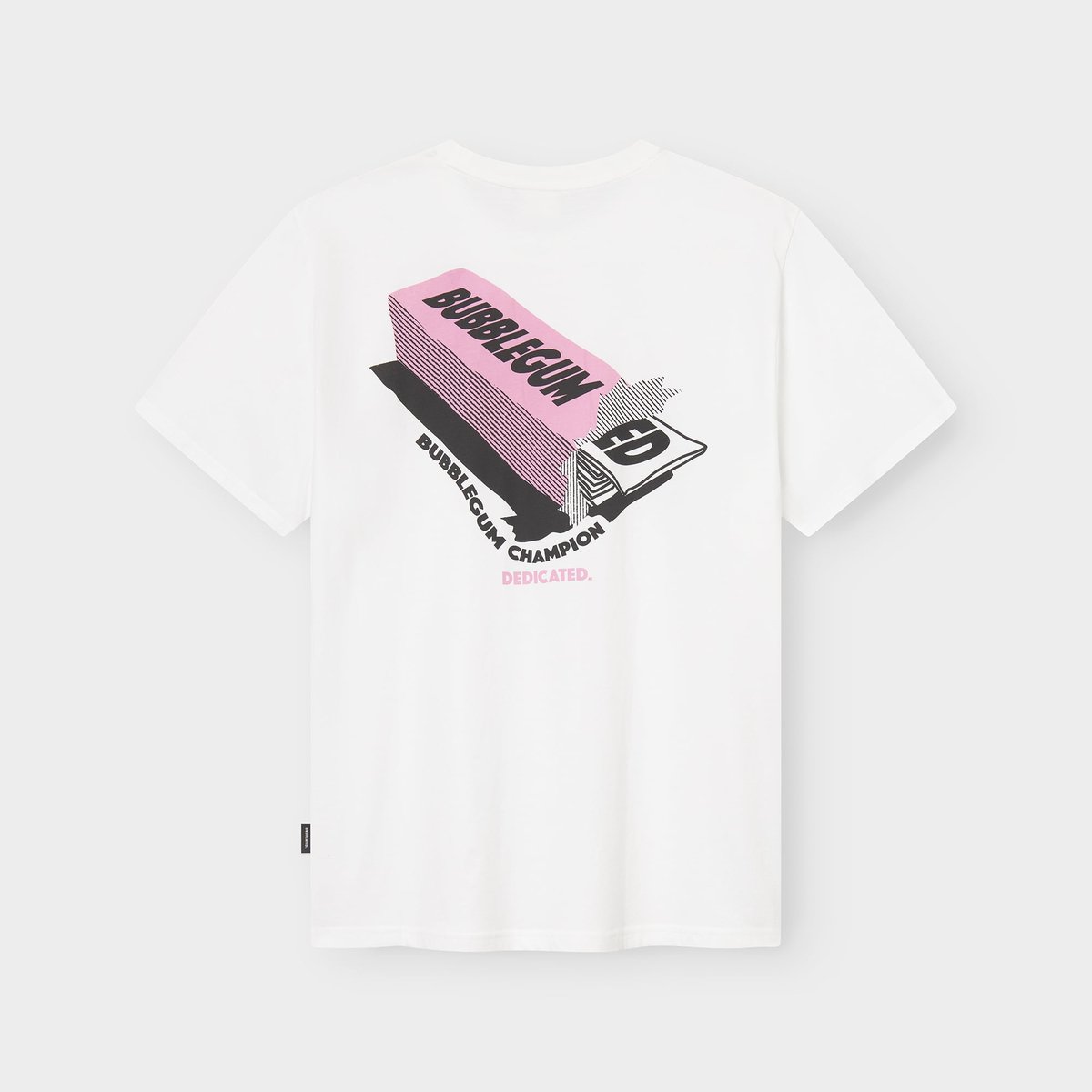 T-shirt Stockholm Bubblegum Champ White