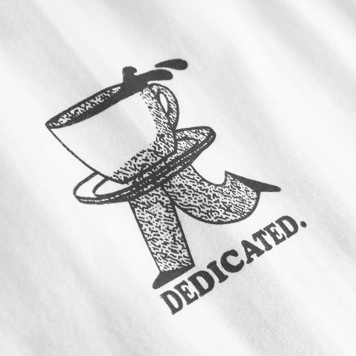 T-shirt Stockholm Coffee Runner White