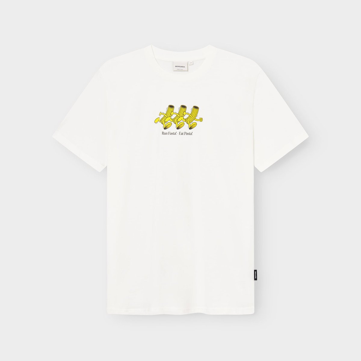 T-shirt Stockholm Run Fasta - Eat Pasta Off-White
