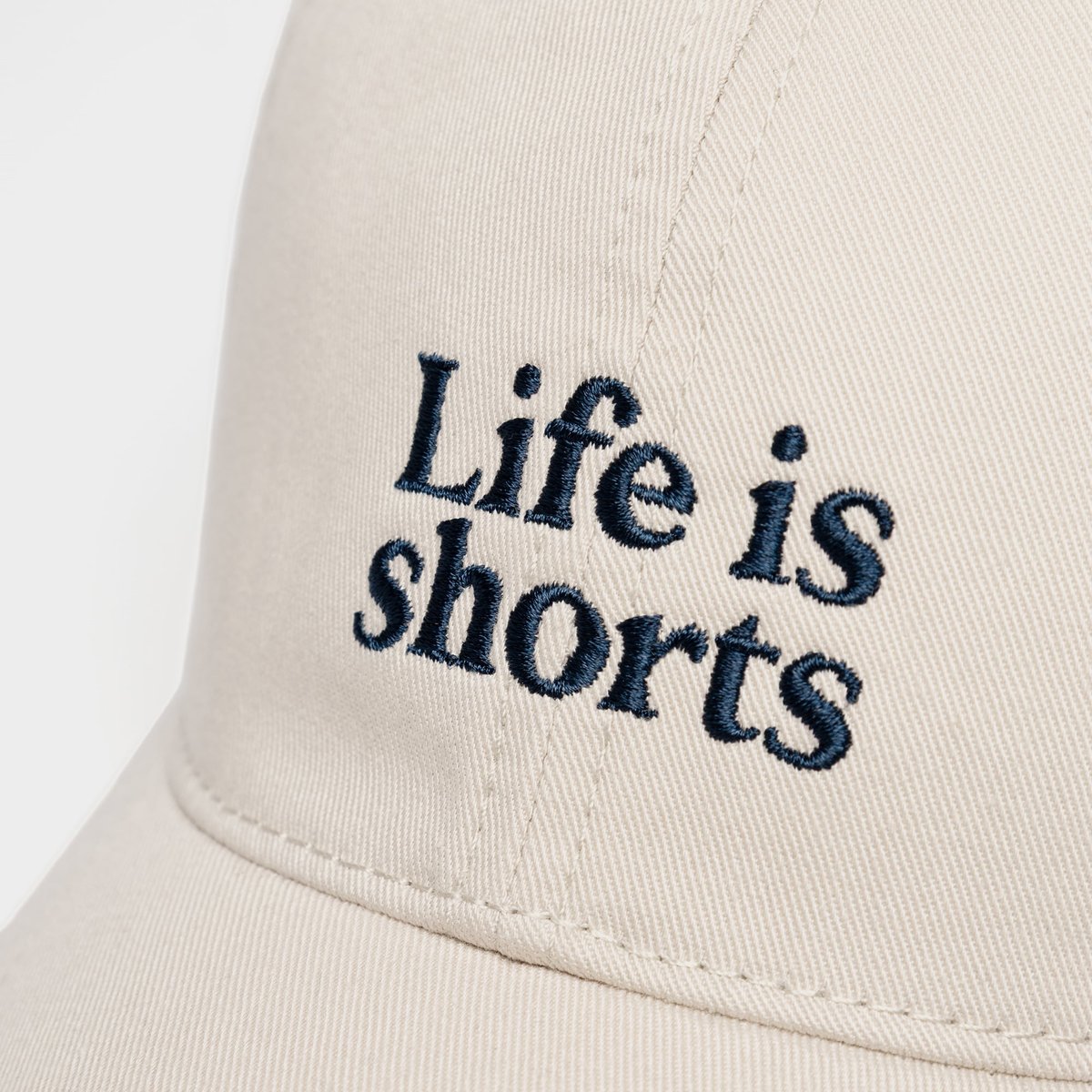 Soft Cap Slussen Life is Shorts Beige