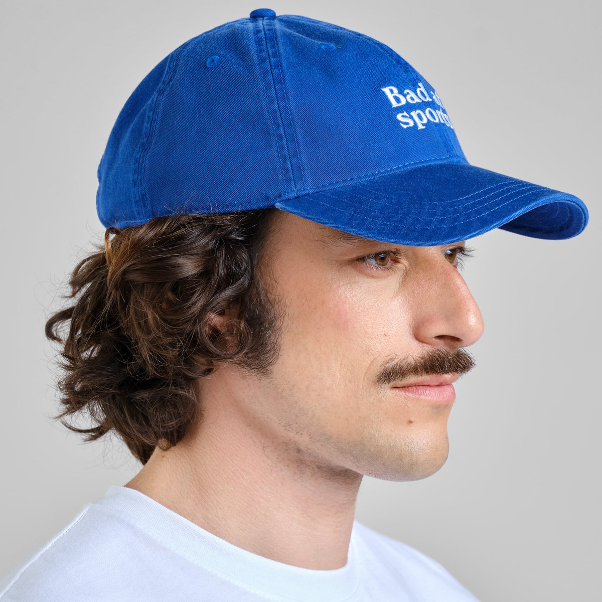Soft Cap Slussen Bad at Sports Royal Blue
