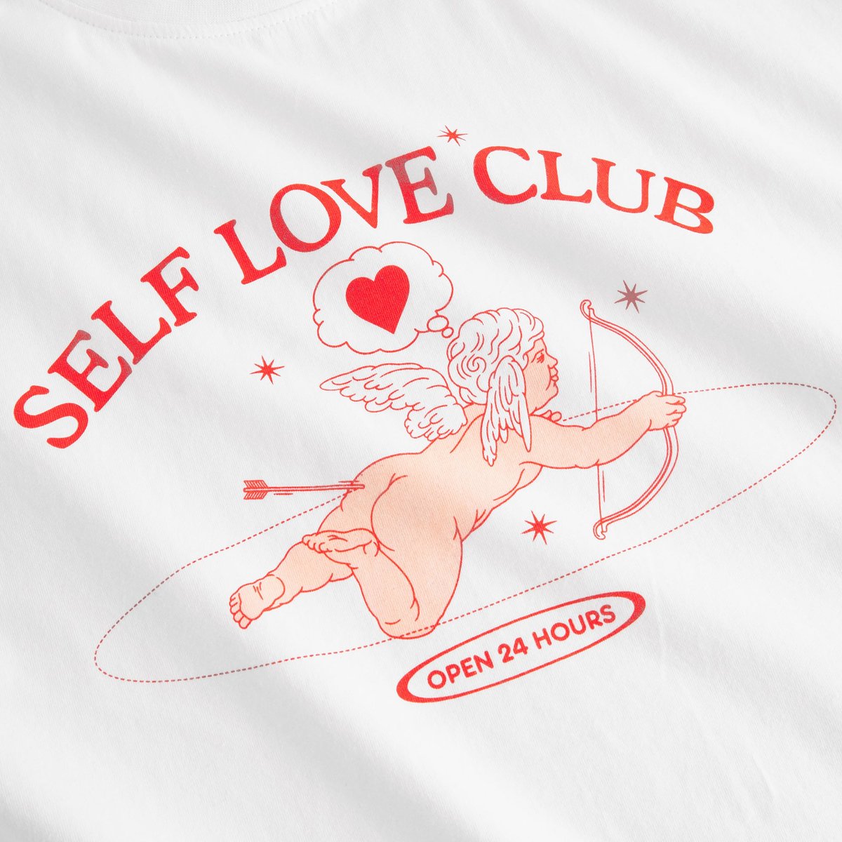 T-shirt Visby Self Love Club White