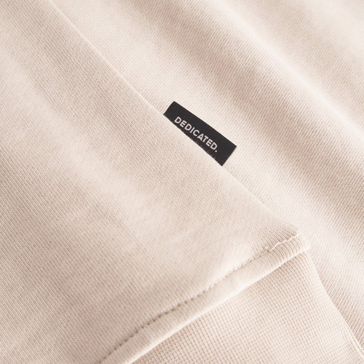 Sweatshirt Ystad Self Love Club EMB Oat White