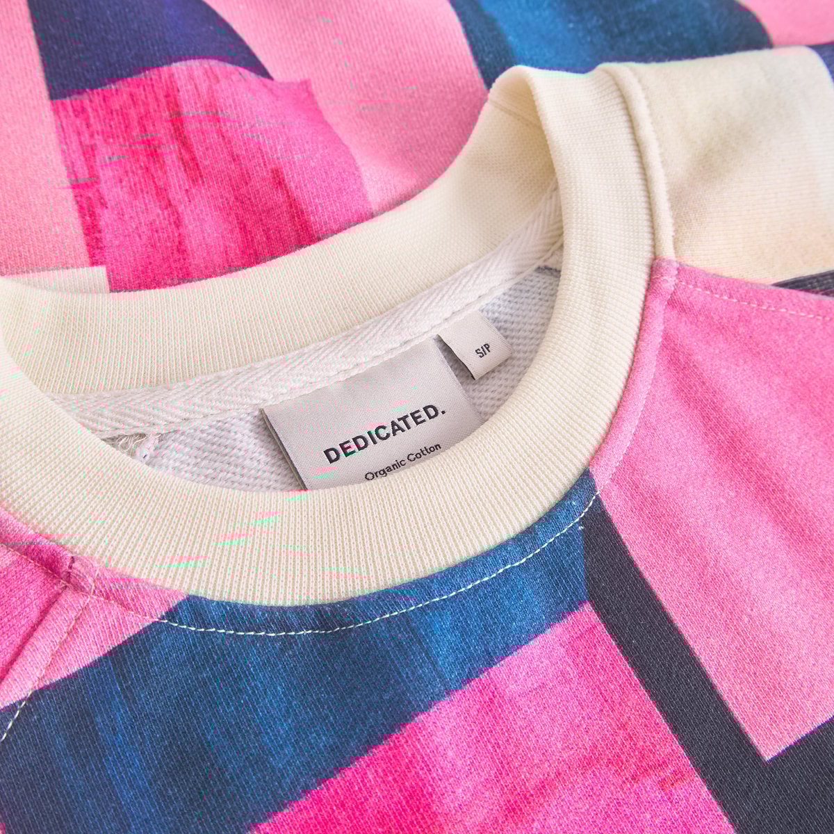 Sweatshirt Ystad Abstract Block Multi Color