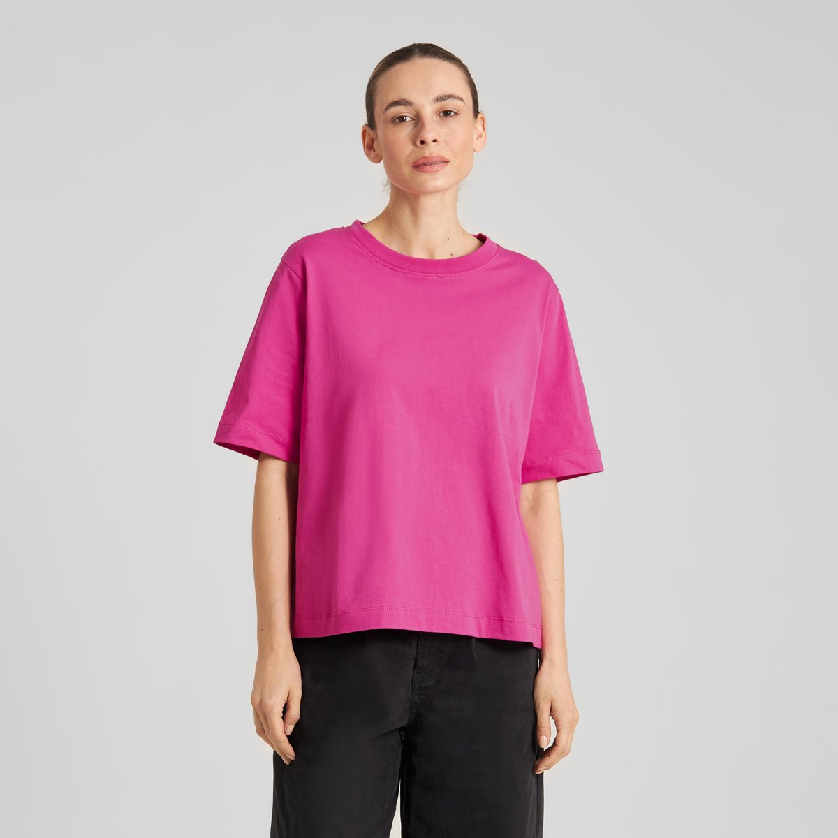 T-shirt Vadstena Base Violet Pink