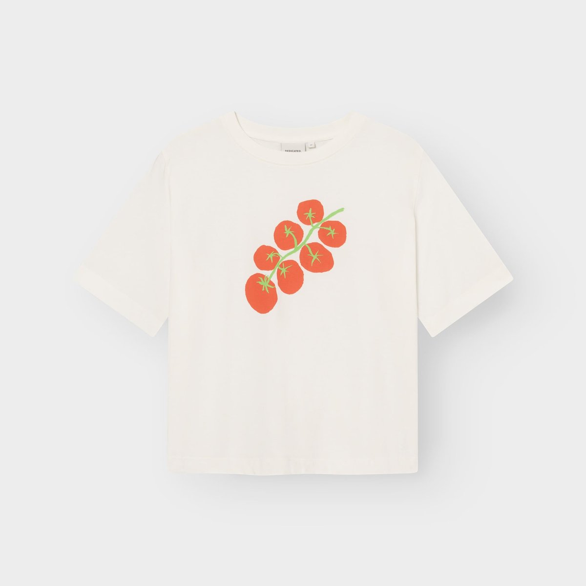 T-shirt Vadstena Tomato Off-White