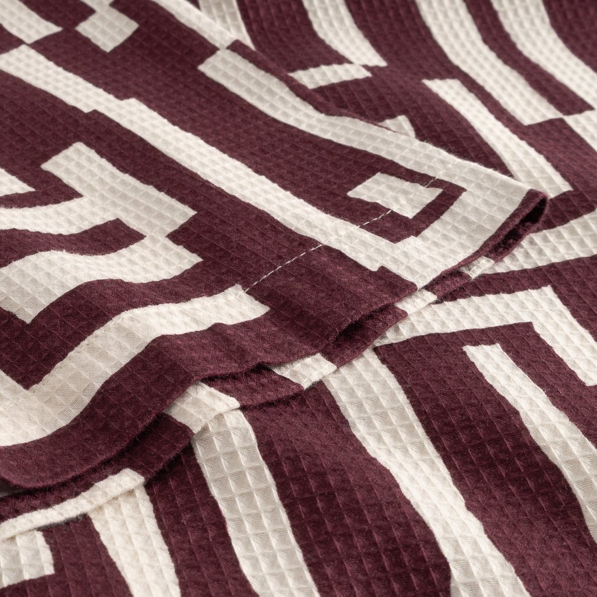 Shirt Marstrand Lines & Sticks Fig Red