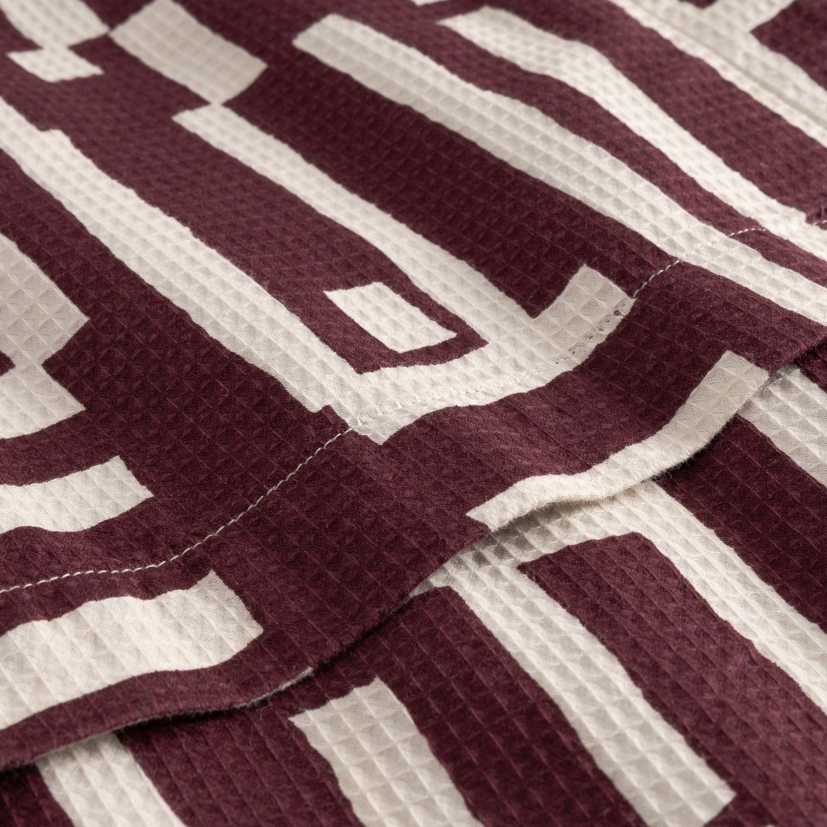 Shirt Dress Orrefors Lines & Sticks Fig Red