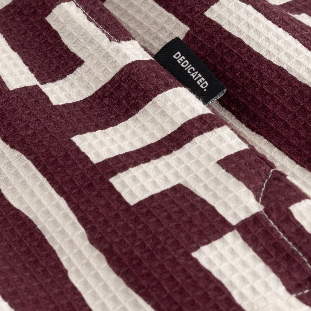 Shorts Aspudden Lines & Sticks Fig Red