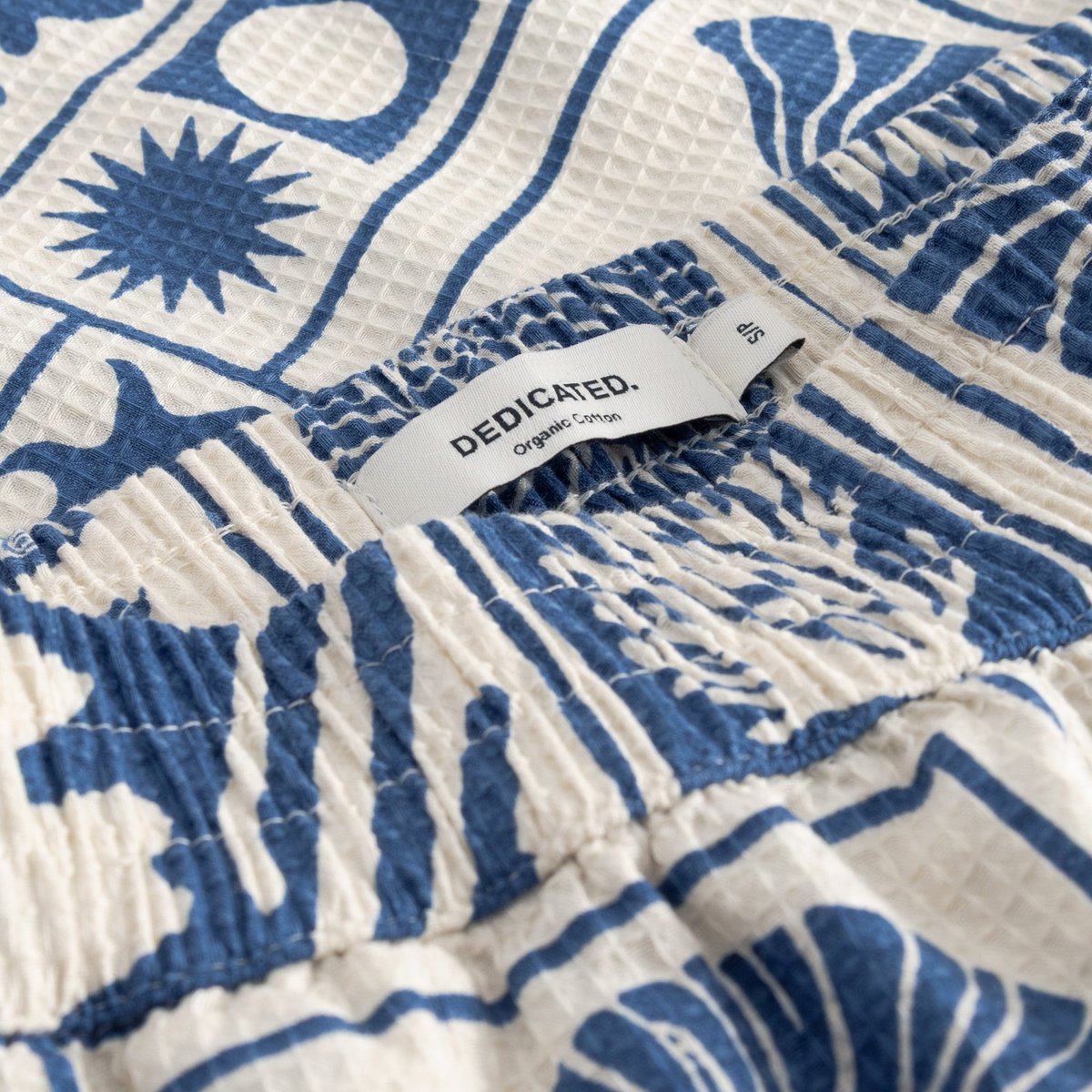 Shorts Aspudden Ocean Squares Oat White