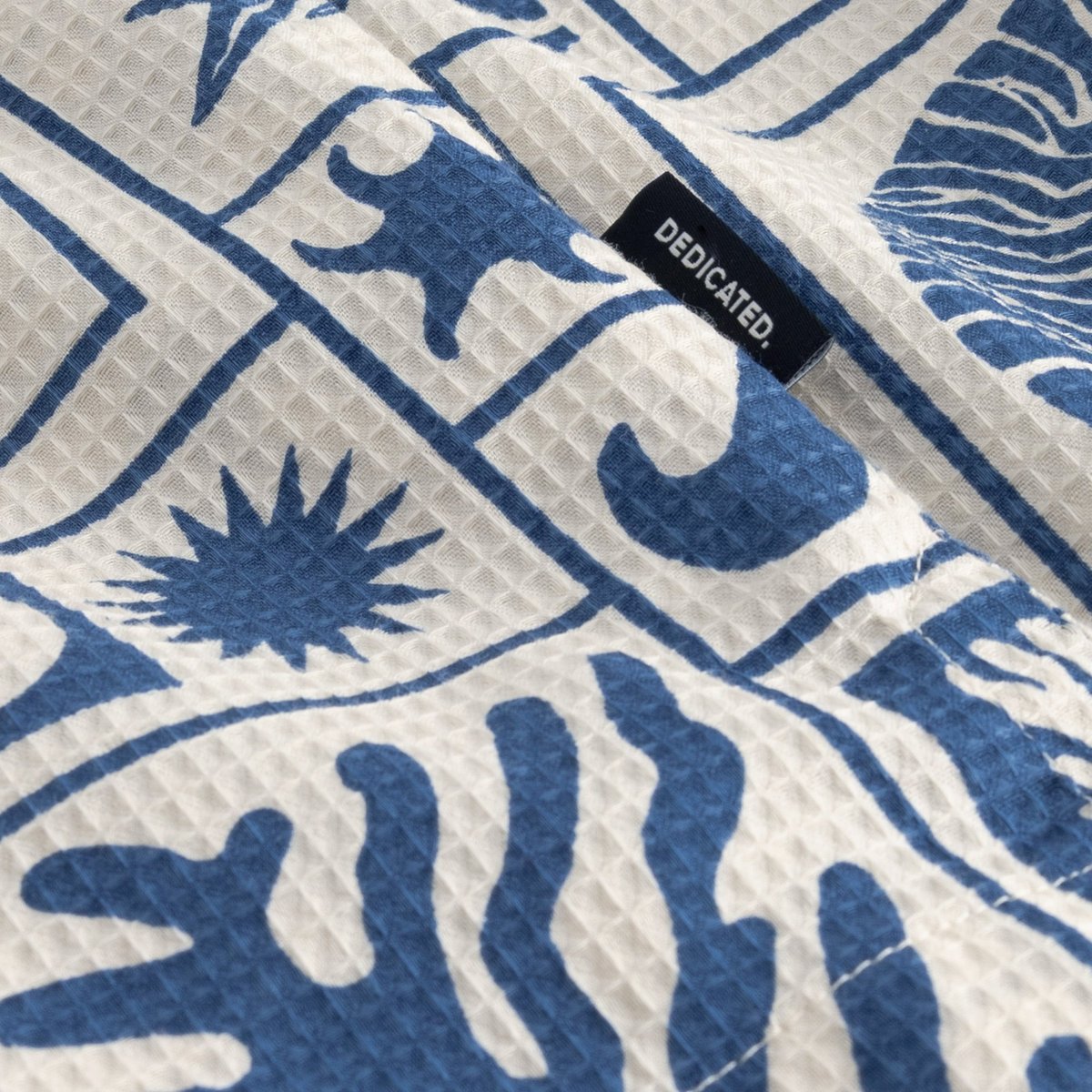 Shorts Aspudden Ocean Squares Oat White