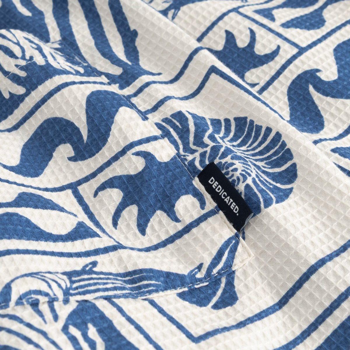 Shorts Essingen Ocean Squares Oat White