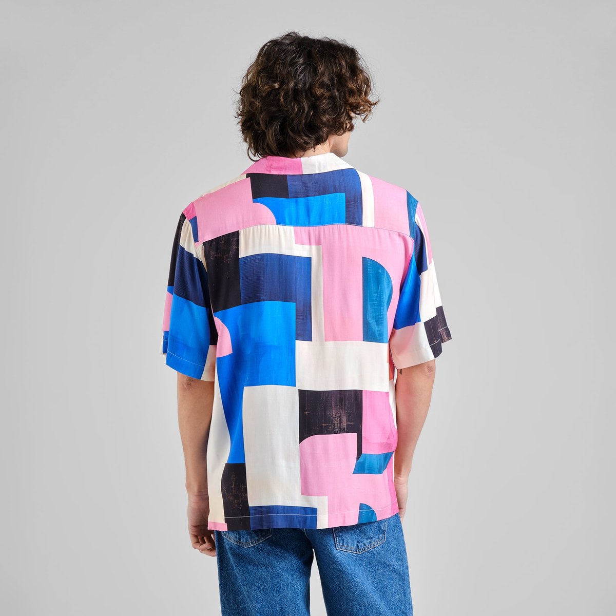 Shirt Marstrand Abstract Block Multi Color