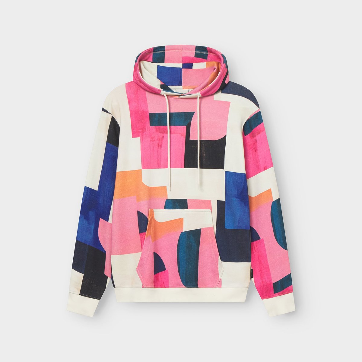 Hoodie Falun Abstract Block Multi Color