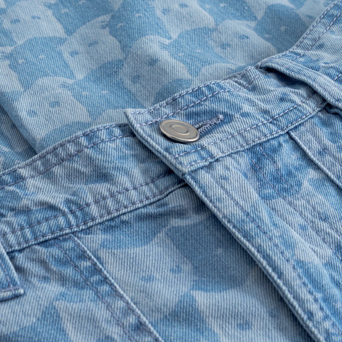 Workwear Pants Vara Denim Pepita Cats Light Blue