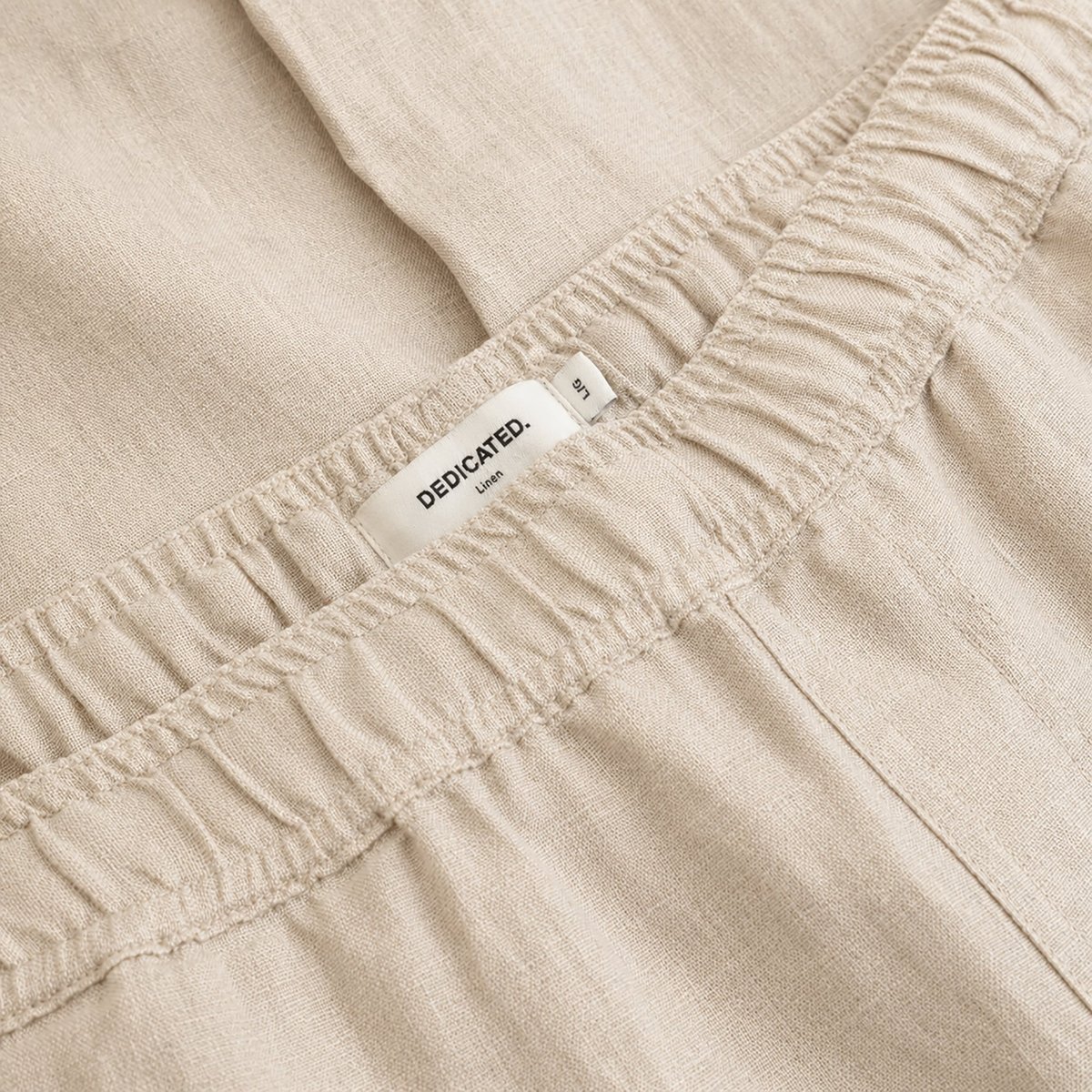 Pants Borrby Linen Ecru