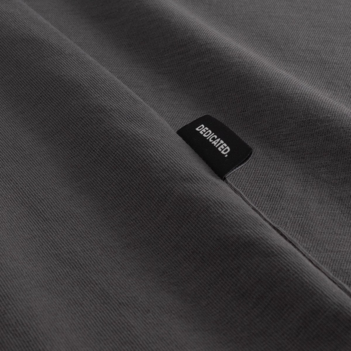 T-shirt Stockholm Turntable Lines Charcoal