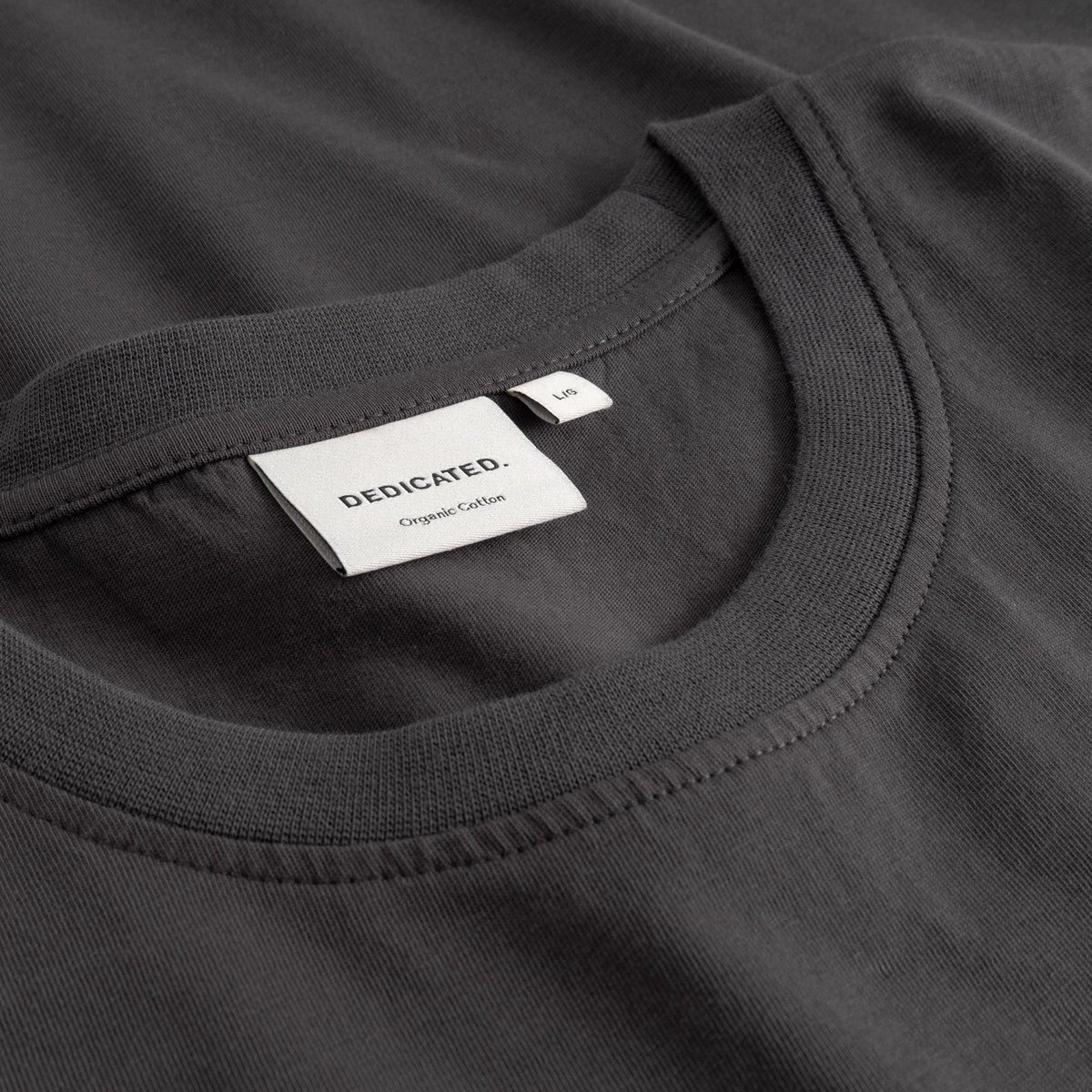 T-shirt Stockholm Slow Down Charcoal