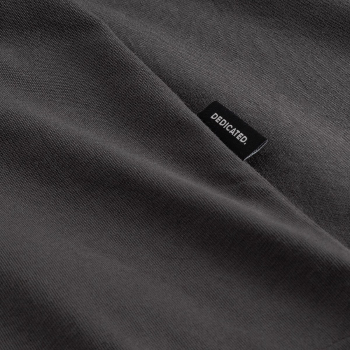 T-shirt Stockholm Life Is Shorts Charcoal