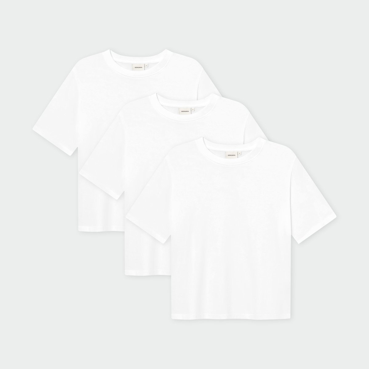 T-shirt Vadstena Base White 3-pack