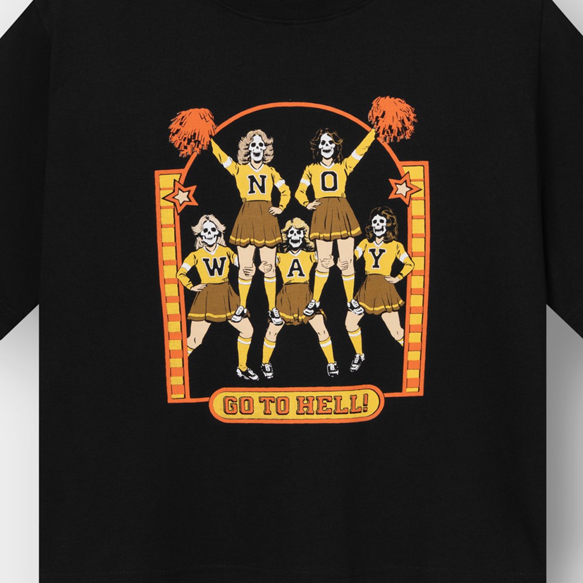 T-shirt Vadstena Go To H Black