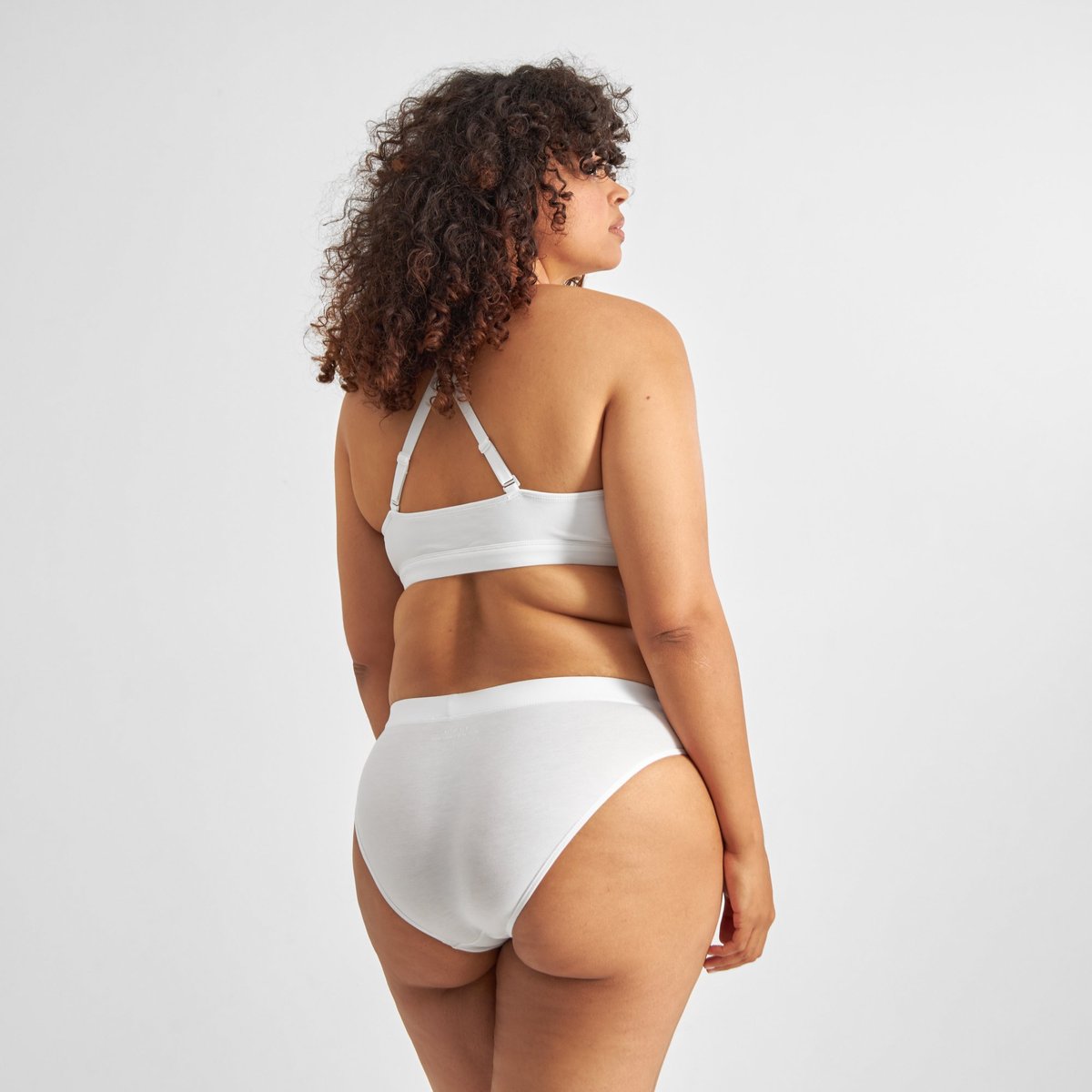 Soft Bra Junsele White 3-pack