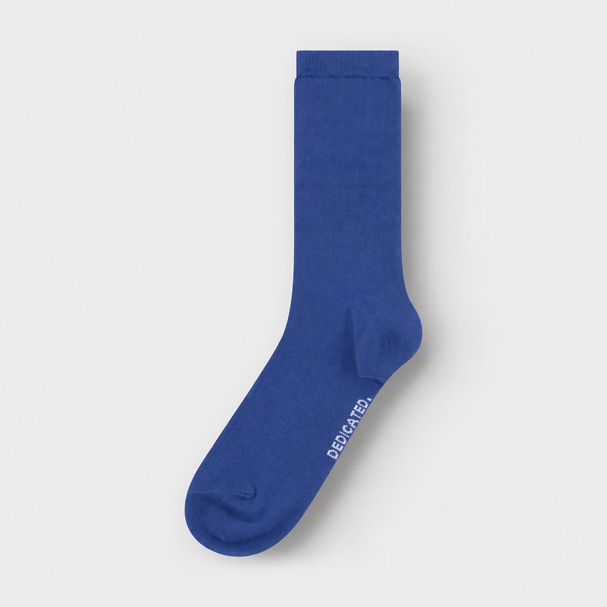 Rib Socks Knivsta Solid Dazzling Blue