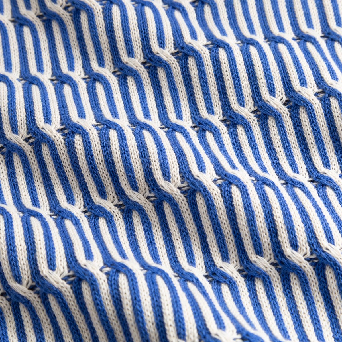 Knitted T-shirt Flen Infinity Knit Dazzling Blue